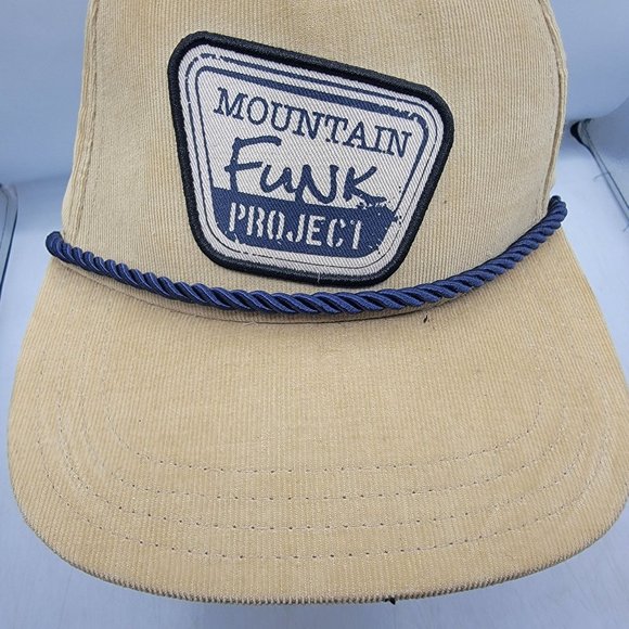 Mountain Funk Project Draught Works Adults Beige Hat Cap Adjustable Casual - Picture 5 of 9